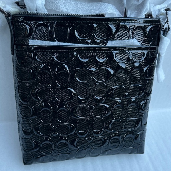 New COACH Kit Messenger Small Leather Crossbody Bag - Picture 2 of 8